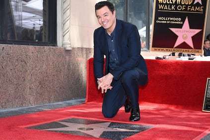 Seth MacFarlane riceve la stella sulla Walk of Fame di Hollywood 7