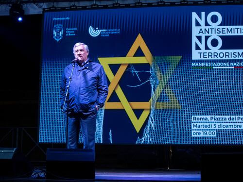 La sinistra in extremis nella piazza pro Israele