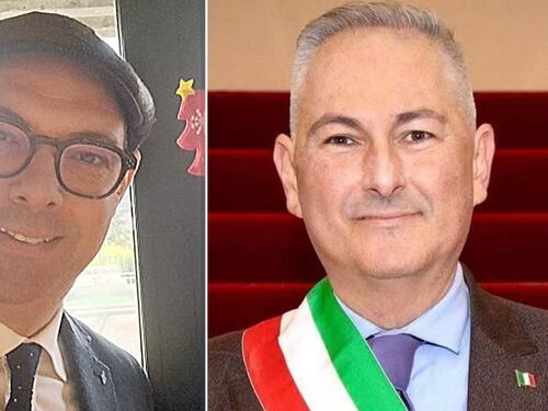 Le nozze tra il meloniano Alessandro Basso e il leghista Loris Bazzo