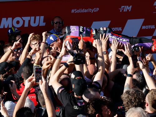 Pramac, il team toscano salito in vetta al "moto-mondo"