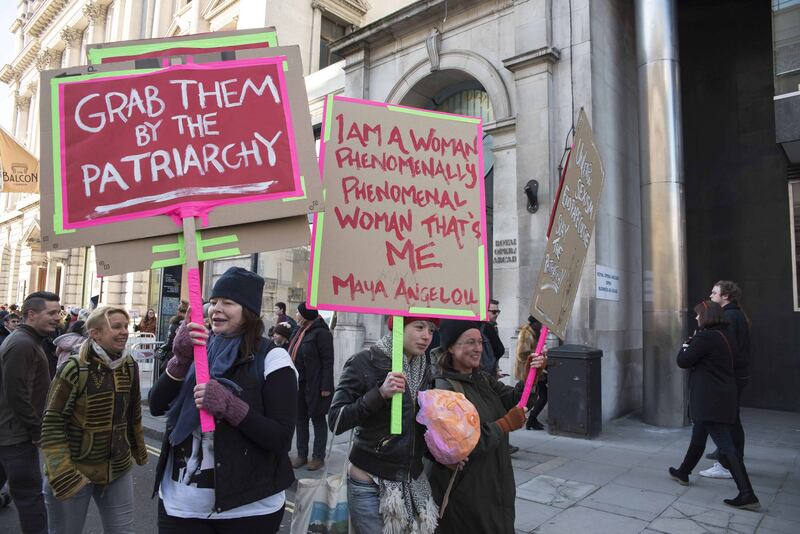 La marcia delle donne anti-Trump 5
