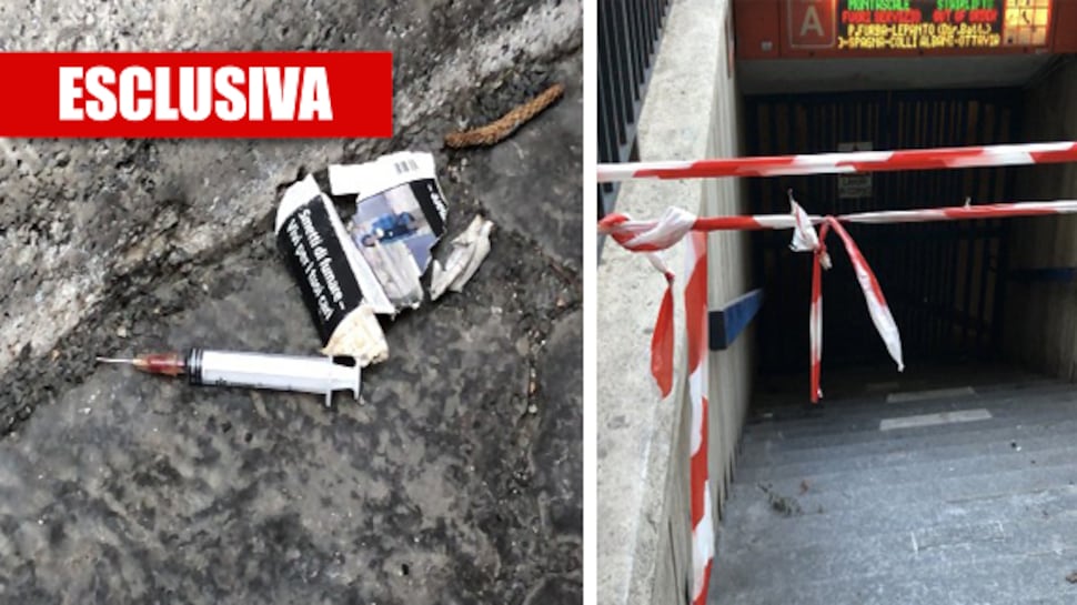 Il "crack party" in metropolitana: i tossici si drogano davanti a tutti