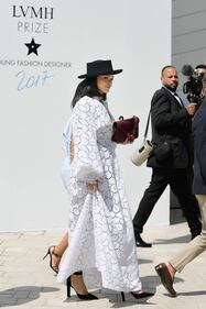 Rihanna super sexy alla Fondazione Vuitton 14