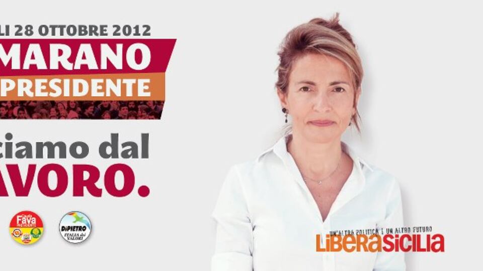 Sicilia, la candidata Fiom corre col simbolo del presidente che non c’è