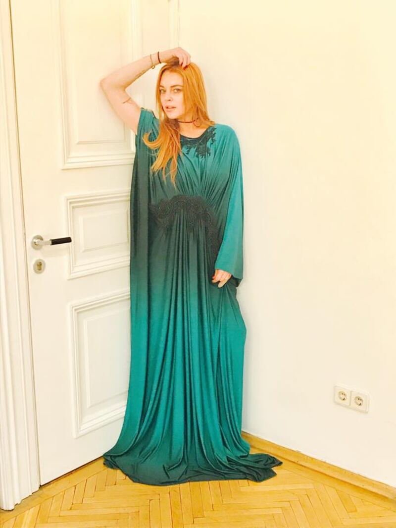 Lindsay Lohan, la sexy attrice con i capelli rossi 34