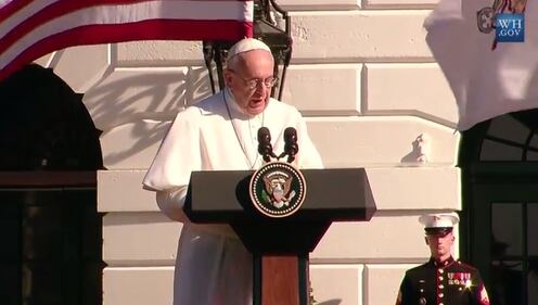 Papa Francesco in visita alla Casa Bianca 4