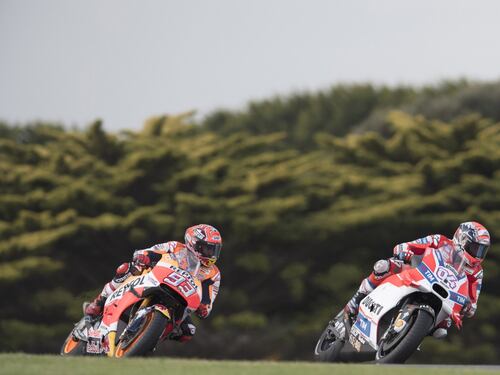 Gp Malesia, Dovizioso trionfa davanti a Rossi