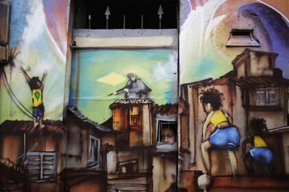 Mondiali 2014, la protesta tramite i graffiti 2