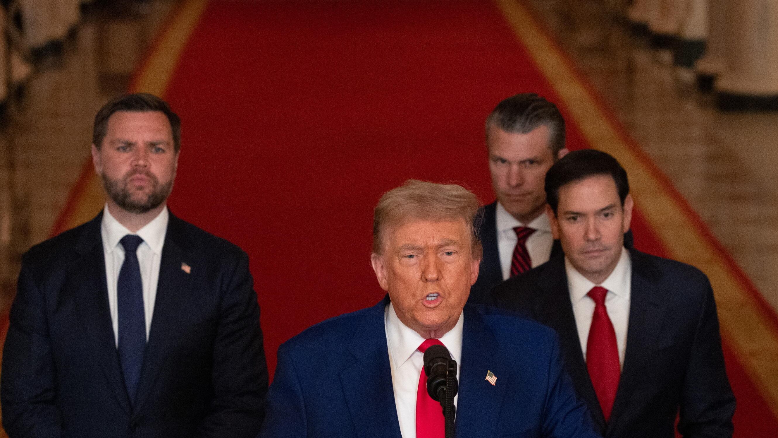 Trump: "Con il premier Benjamin Netanyahu abbiamo lavorato come una squadra"