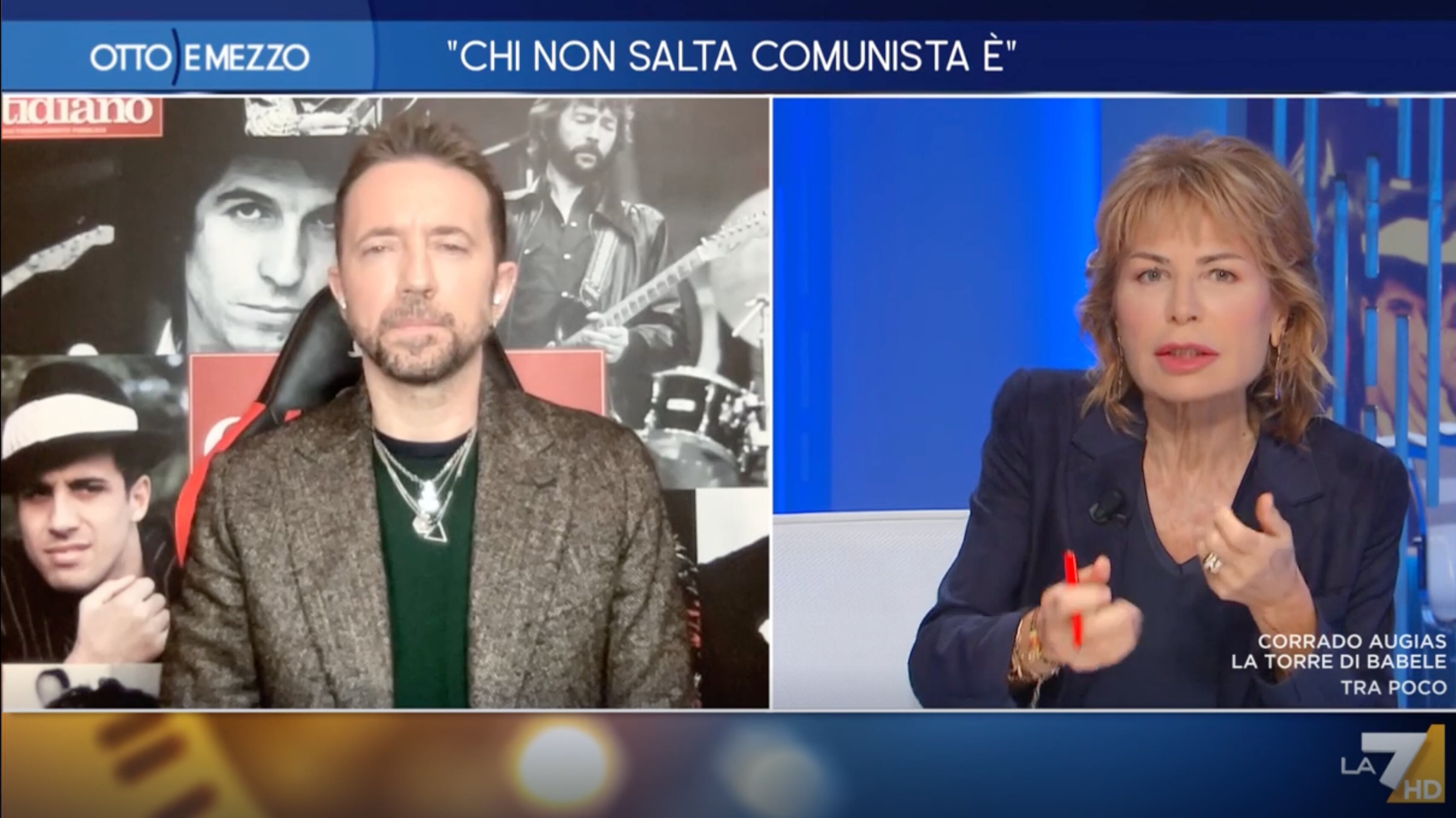 "Non da politico serio", "Cafonata". Gruber e Scanzi senza freni attaccano Meloni