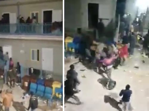"Vogliono distruggere l'hotspot". Le immagini della maxirissa a Lampedusa