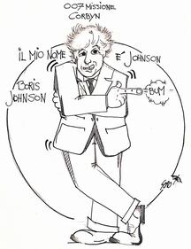 La vignetta del giorno - 007 missione Corbyn 1