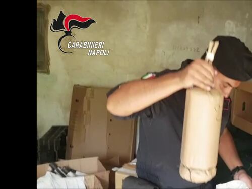 Armi, droga e esplosivi tra i Monti Lattari: sequestrati dai carabinieri