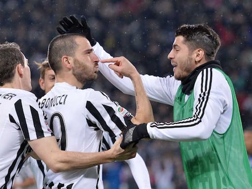 Bonucci e Morata, la Juve piega l'Inter