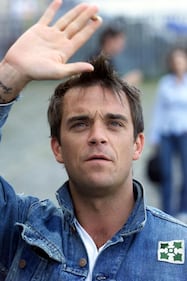 Robbie Williams e la moglie Ayda Field 3