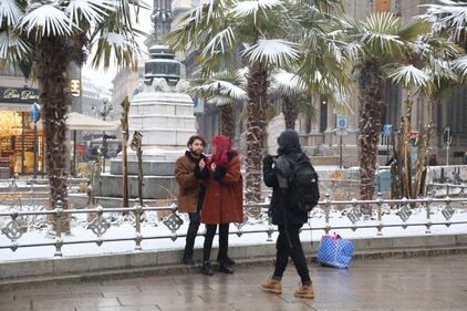 La neve imbianca Milano 9