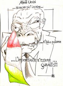 La vignetta del giorno - Lacrime da coccodrillo 1