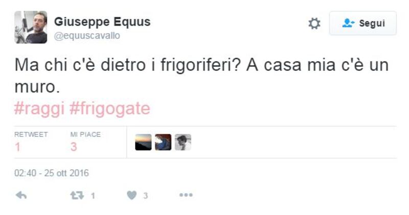 Raggi: "Troppi frigoriferi per strada". E su Twitter è subito #frigogate 17