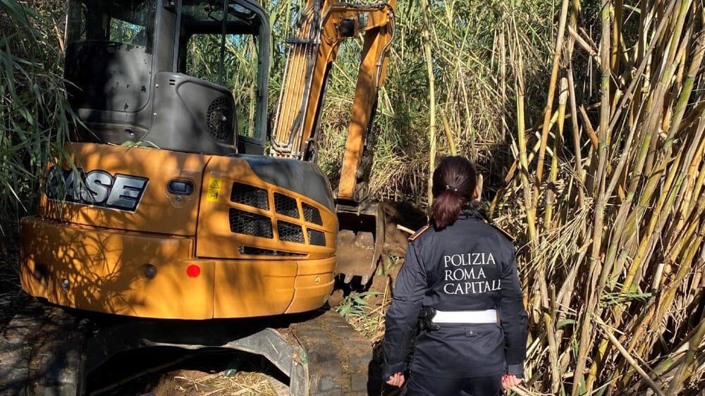 Parco della Cellulosa, demolite capanne abusive