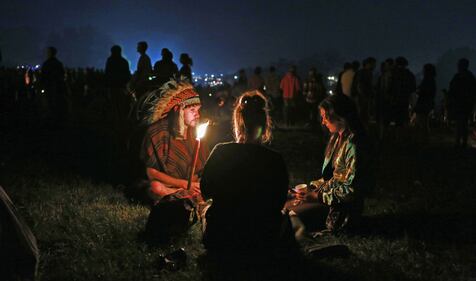 In migliaia all'edizione 2014 del Glastonbury Music Festival 8