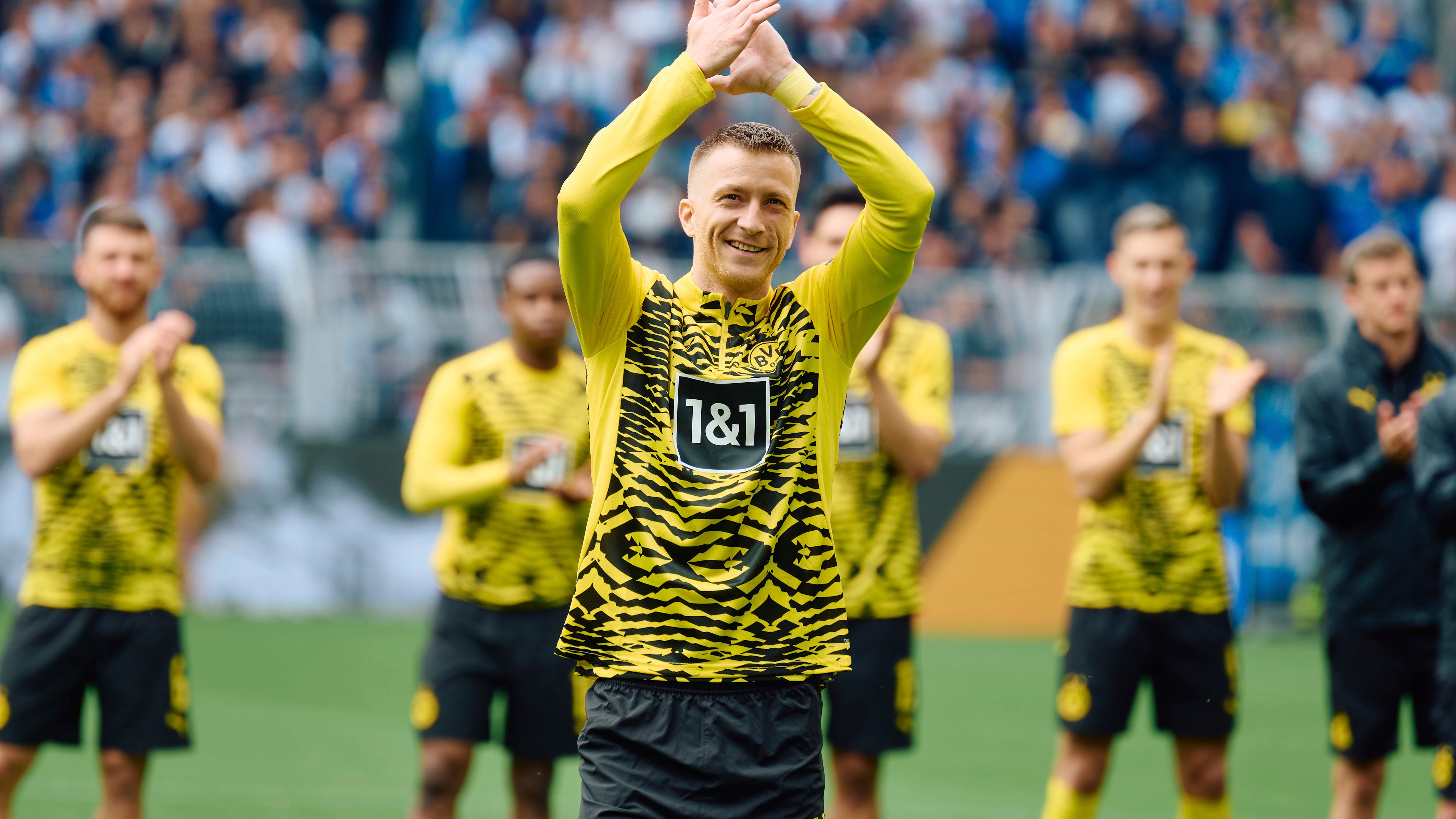 Birra pagata per 81mila tifosi: l’addio di Reus al Dortmund