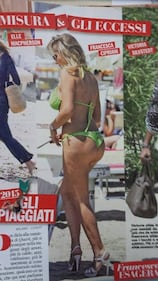 Francesca Cipriani paparazzata da Chi: estate bollente 1