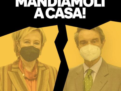 Il Pd ricasca sui manifesti: i "cattivi"? Portano la mascherina