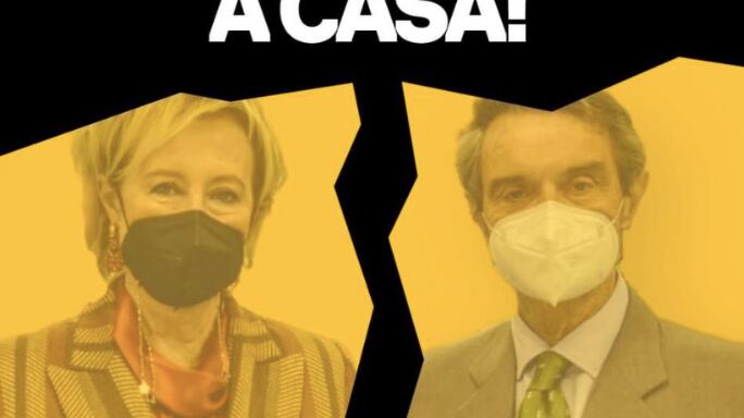 Il Pd ricasca sui manifesti: i "cattivi"? Portano la mascherina