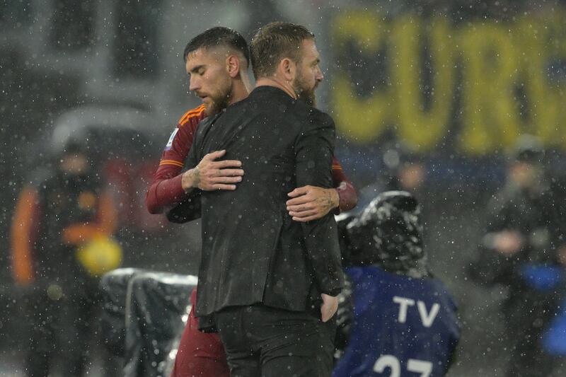 De Rossi Pellegrini Roma Inter