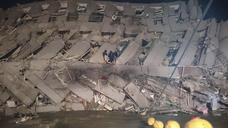 Terremoto a Taiwan, edifici crollati 5
