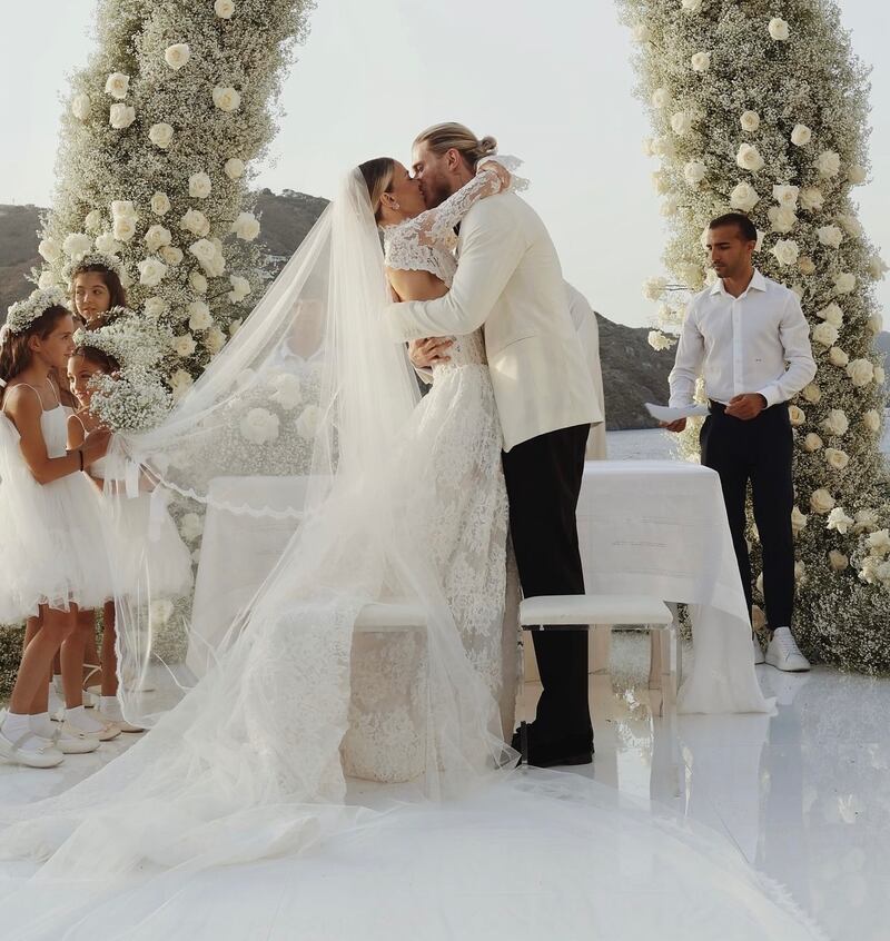 “Quello che ho sempre voluto”. Diletta Leotta e il matrimonio con Loris Karius alle Isole Eolie