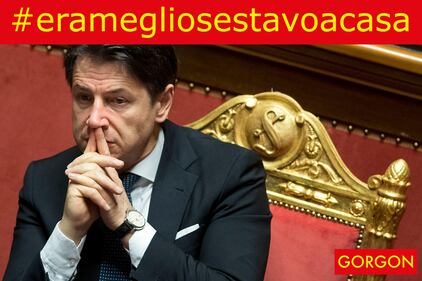 La satira del giorno: Conte lancia il suo hashtag 1