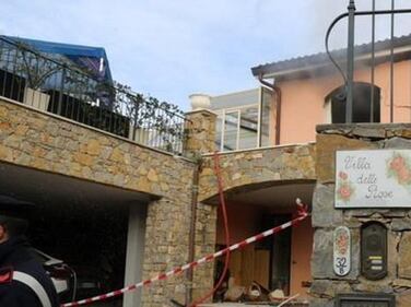 Esplosione in villa a Sanremo: Garko in ospedale 1