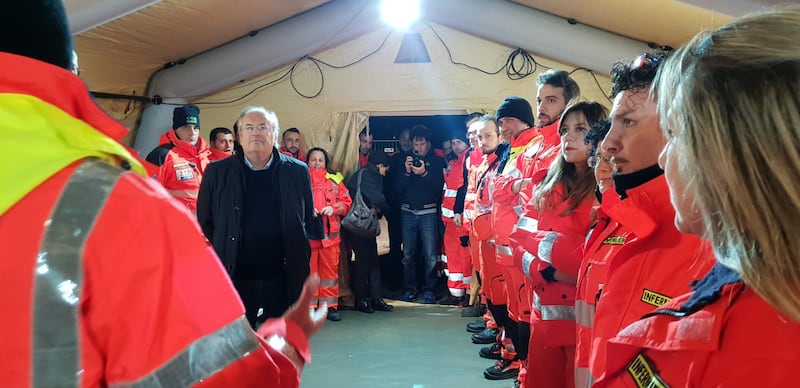 Brindisi, le immagini della città durante l'evacuazione 3