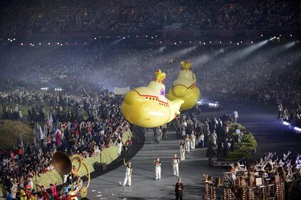 La cerimonia d'inaugurazione di Londra 2012