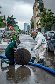 Nubifragio nella notte a Milano. Seveso e Lambro sono esondati 8