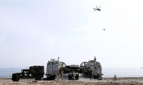 Prove di guerra tra le due Coree 14