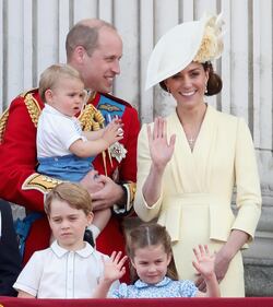 Royal Family, i Cambridge al Trooping the Colour: foto 4