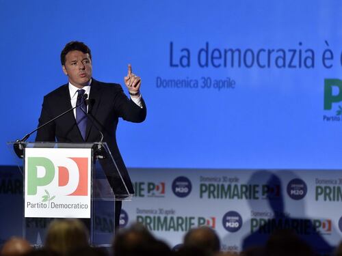 Renzi: "Capilista bloccati nel Pd? Sono pronto a toglierli"