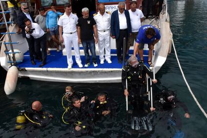 Carro armato sommerso davanti alla costa turca 5