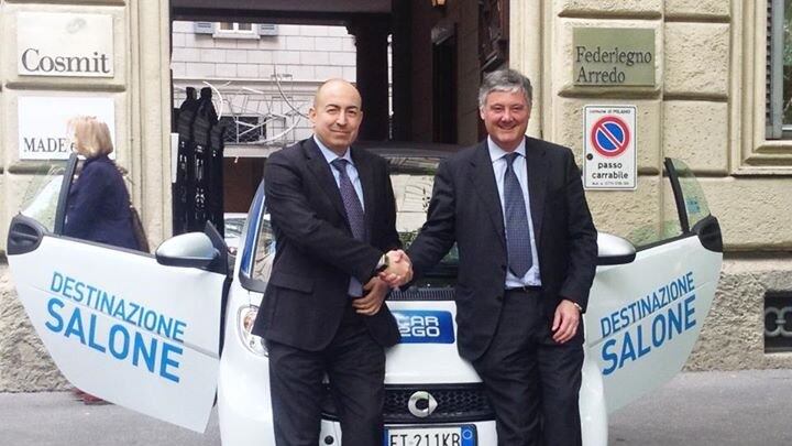 Destinazione Salone con le Smart car2go