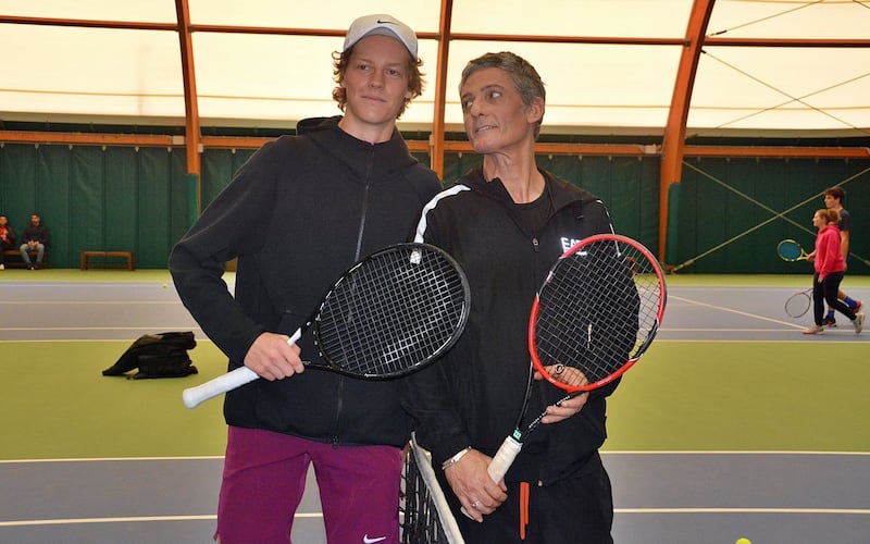 Fiorello gioca a tennis a Bordighera ed è subito show 1