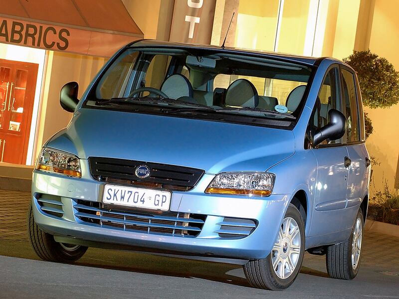 La Fiat Multipla restyling del 2004