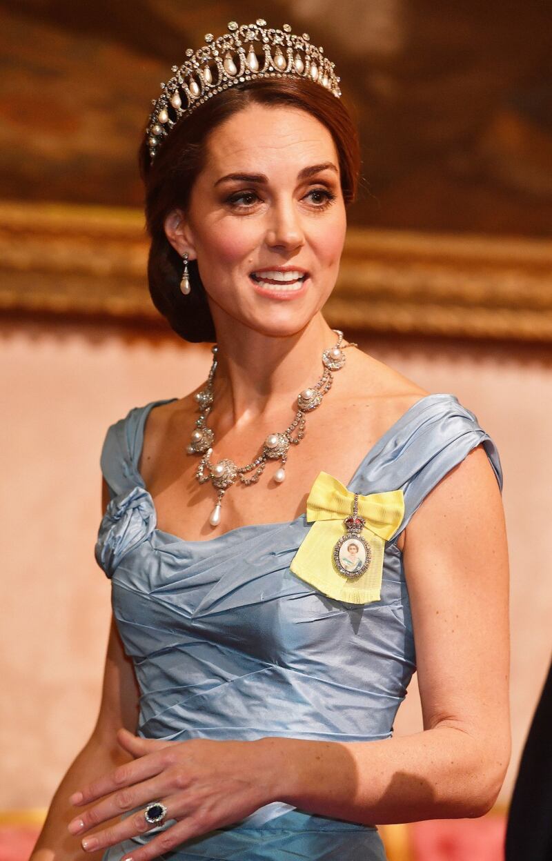 Kate Middleton con la tiara di Diana: foto 3