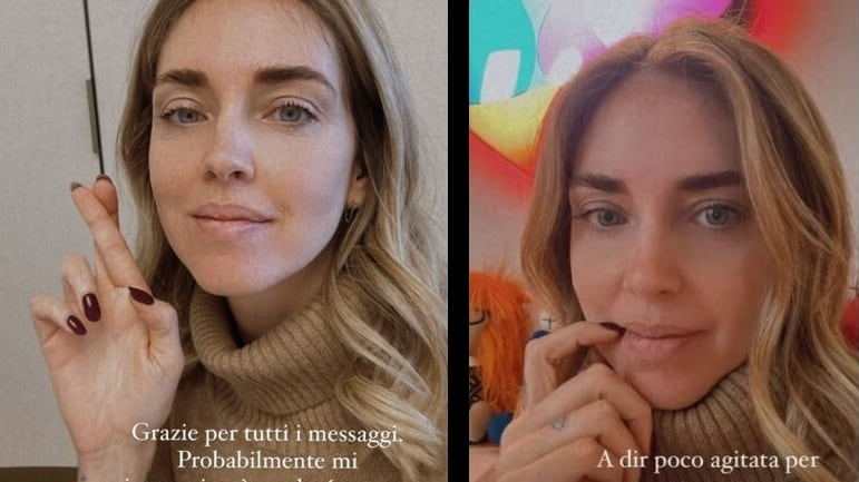Chiara Ferragni nervosa per l'intervista da Fazio: "Mandatemi le vostre good vibes"
