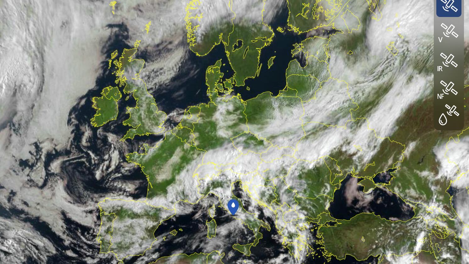 Scatta l’allerta temporali: dove avremo piogge e nubifragi
