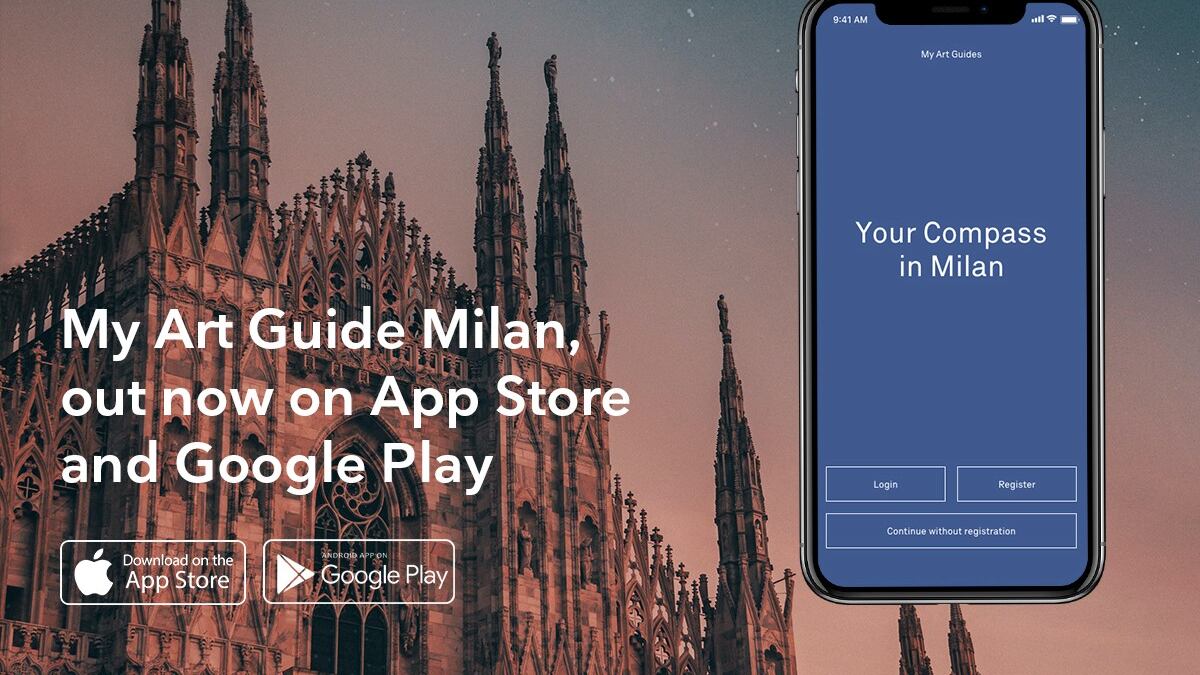 My Art Guide Milan, tutti gli eventi della settimana dell'arte in una App