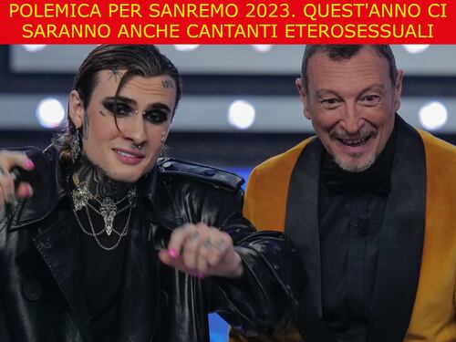 La satira del giorno. Nuova polemica a Sanremo