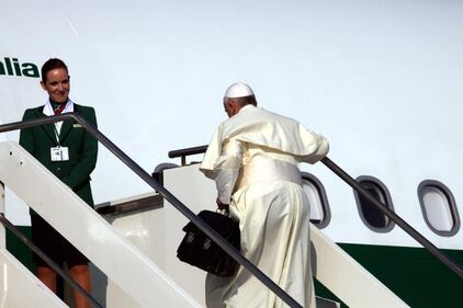 Il viaggio del papa e il bagno di folla 17