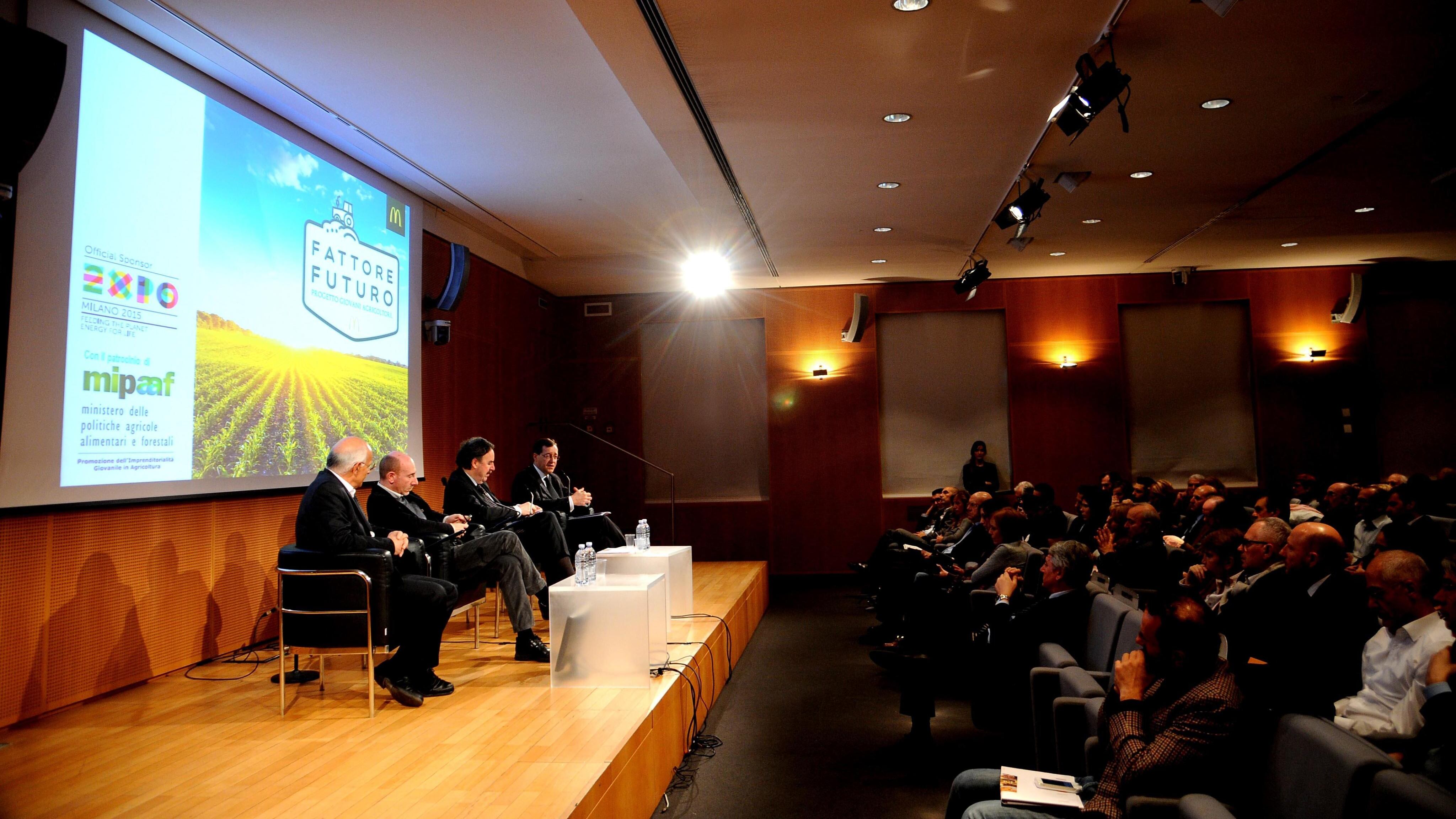 Expo, ristorante McDonald's e "Fattore Futuro" per i giovani agricoltori